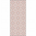 Tapis 100% vinyle VIF 41125 - 1,5 mm - 49,5 x 112 cm - Rouge