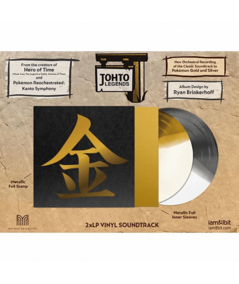 Vinyle - Johto Legends 2 LP Music from Pokemon Gold & Silver