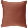 Coussin déhoussable - 38 x 38 cm - Terracotta