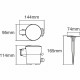 LEDVANCE Ampoule SMAR+ ZigBee Outdoor Plug - Prise extérieuer connectée