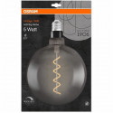 OSRAM Edition 1906 Globe 200mm LED clair filament variable Smoke - 5W équivalent 12 E27 - Blanc chaud