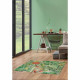 Tapis 100% vinyle VIF 40666 - 1,5 mm - 66 x 95 cm - Vert