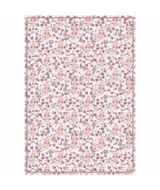 Tapis 100% vinyle VIF 41162 - 1,5 mm - 66 x 95 cm - Rouge