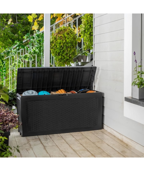 Coffre de jardin - Samoa 270L anthracite