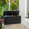 Coffre de jardin - Samoa 270L anthracite