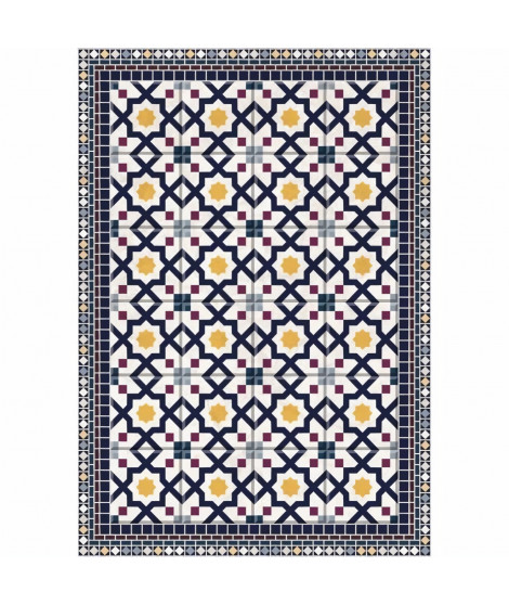 Tapis 100% vinyle VIF 41077 - 1,5 mm - 66 x 95 cm - Gris