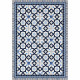 Tapis 100% vinyle VIF 41076 - 1,5 mm - 66 x 95 cm - Bleu