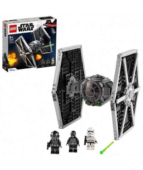 LEGO Star Wars 75300 TIE Fighter impérial Jeu de construction incluant Stormtrooper et figurines de la saga Skywalker
