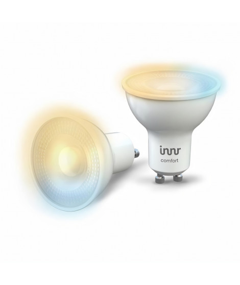 INNR  Ampoule LED connectée - Blanc variable - Confort - 2200 - 5000K  (2 pack) - GU10