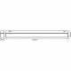 LEDVANCE Luminaire LED Square - 14W - 60 cm - 1100 lm - IP44 - Chaud/Froid