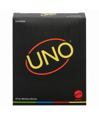 UNO Minimalist Jeu de cartes - 2 a 10 joueurs - 7 ans et +