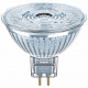 OSRAM Spot MR16 LED 36° verre variable - 3,4W équivalent 20W GU5.3 - Blanc chaud