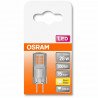 OSRAM Ampoule LED Capsule clair - 2,6W équivalent 30W GY6.35W - Blanc chaud