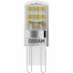 OSRAM Ampoule LED Capsule clair - 1,9W équivalent 20W G9 - Blanc chaud