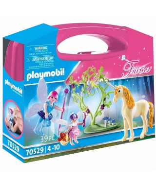 PLAYMOBIL - 70529 - Valisette Fées et licorne