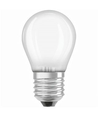 OSRAM Ampoule LED Sphérique verre dépoli - 7 W  60 W - E27 - Blanc chaud