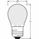 OSRAM Ampoule LED Sphérique verre dépoli - 7 W  60 W - E27 - Blanc chaud