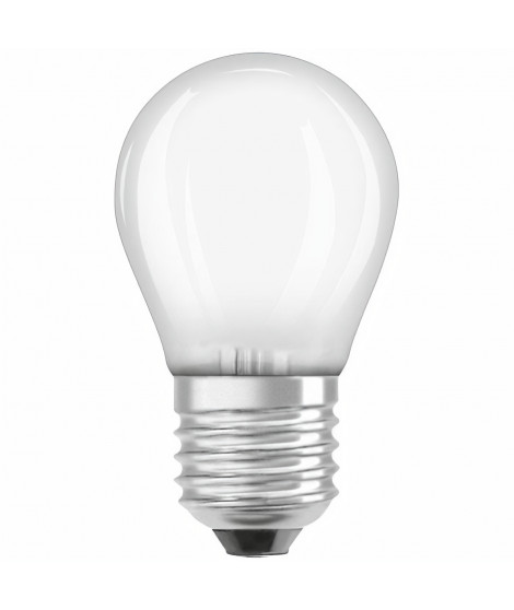 OSRAM Ampoule LED Sphérique verre dépoli - 4 W  40 W - E27 - Blanc froid