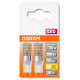 OSRAM Boite de 2 Ampoules LED Capsule clair - 2,6W équivalent 30W G9 - Blanc chaud