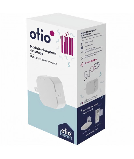 OTIO Module récepteur encastrable pour chauffage connecté -