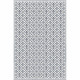 Tapis 100% vinyle VIF 23617 - 1,5 mm - 120 x 180 cm - Bleu