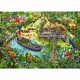 Puzzle 368 pieces - Escape puzzle Kids - Un safari dans la jungle