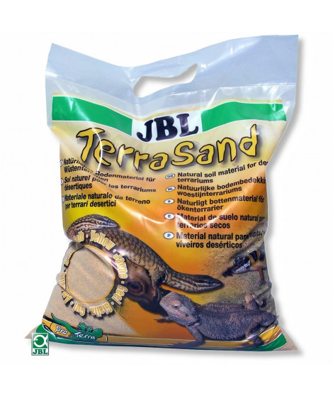 JBL Substrat de sol Terrasand jaune - Pour reptiles - 7,5kg