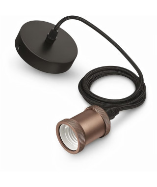 PHILIPS Corde suspension Lampes LED Vintage E27 -  Rose Gold