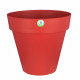 RIVIERA Pot de fleurs Soleilla - Rond - Ø 60 x 53,6 cm - Rouge