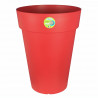 RIVIERA Pot de fleurs Soleilla - Rond - Ø 50 x 66 cm - Rouge