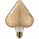 PHILIPS LED Heart Vintage Filament 2 - 3 équivalent 12W E27 -  Claire Ambrée blanc chaud