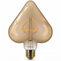 PHILIPS LED Heart Vintage Filament 2 - 3 équivalent 12W E27 -  Claire Ambrée blanc chaud