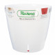 RIVIERA Pot rond Eva New en plastique - Ø 46 cm - 49 L - Blanc