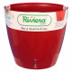 RIVIERA Pot rond Eva New en plastique - Ø 46 cm - 49 L - Rouge