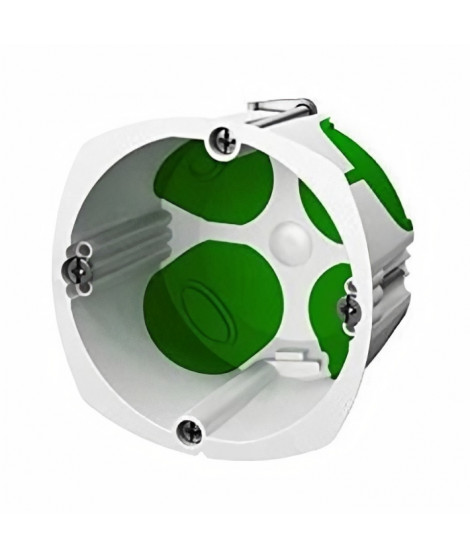 SCHNEIDER ELECTRIC Boîte simple avec systeme étanche Ø 67 mm vert