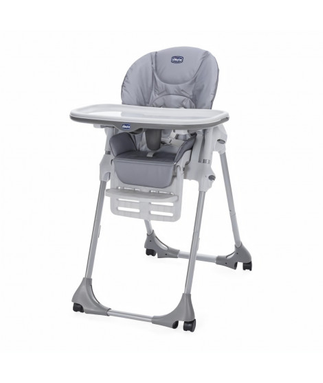 CHICCO Chaise Haute Polly Easy 4 Roues Nature