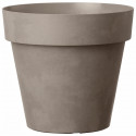 DEROMA Pot de fleurs rond Like Taupe - 30 cm