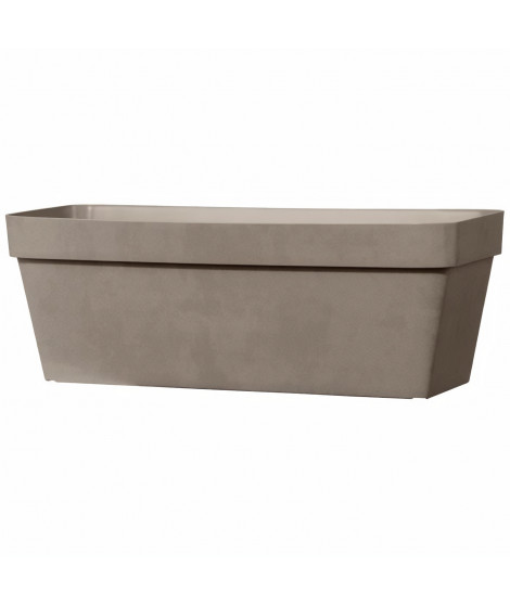 DEROMA Jardiniere rectangulaire Like Taupe - 49x17 cm