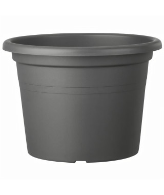 DEROMA Pot de fleurs rond Day R Anthracite - 35 cm