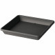 DEROMA Soucoupe pour pot de fleurs Carré Day R Anthracite - 50 cm