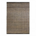 Tapis en Jute 120x170 naturel - noir