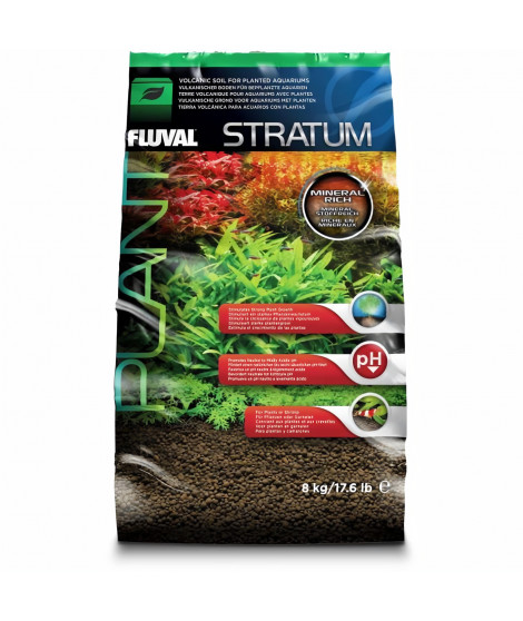 Substrat StratumFL plantes/crevet.,8kg