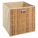 Panier de rangement 31x31 cm - Bambou Naturel