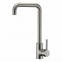 ROUSSEAU Robinet mitigeur de cuisine Kiloo - Sans douchette - Gris inox