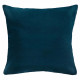Coussin Tuft Feuille - 40 x 40 cm - Bleu Canard