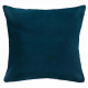 Coussin Tuft Feuille - 40 x 40 cm - Bleu Canard