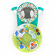 BRIGHT STARTS Aire d'éveil Around We Go 2-in-1 Walk-Around Activity Center & Table - Tropic Cool