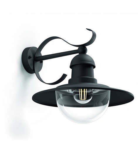 PHILIPS Topiary  Applique murale extérieure - Noire - 1x60W - 230V