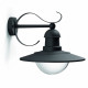 PHILIPS Topiary  Applique murale extérieure - Noire - 1x60W - 230V