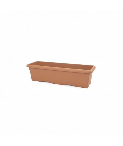 PLASTIKEN Jardiniere rectangulaire Ø 60 X 33 cm - Terracotta